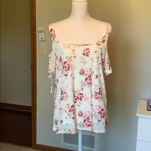 Flowy Off Shoulder Blouse